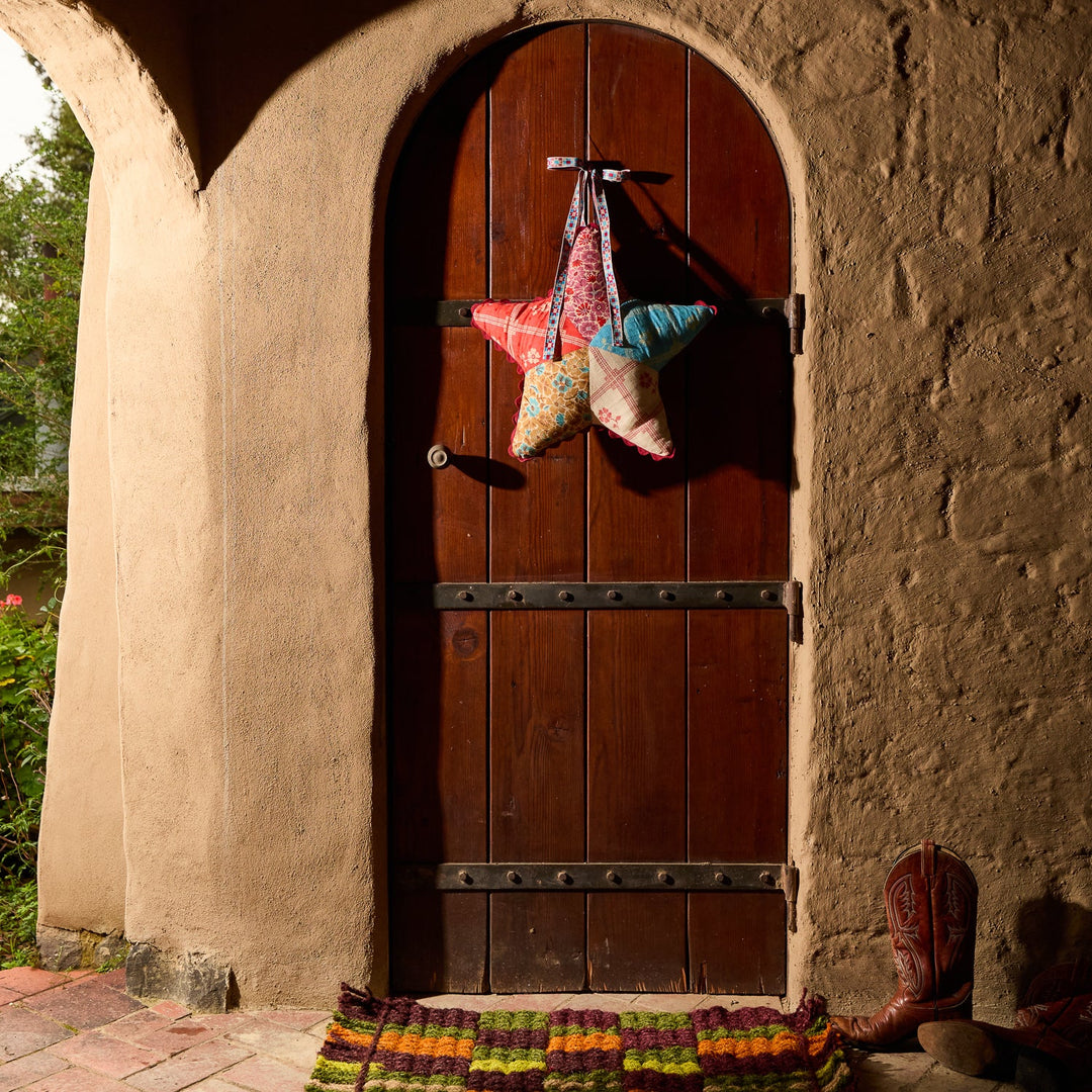 Sage x Clare Cassidy Patchwork Door Decoration