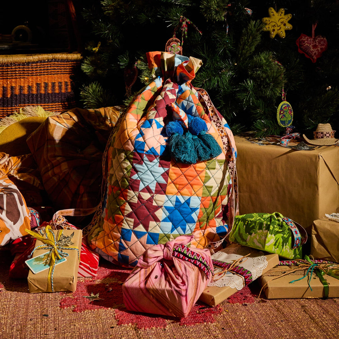 Sage x Clare Matilda Santa Sack - Bluebell