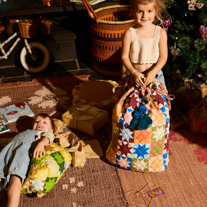 Sage x Clare Matilda Santa Sack - Bluebell