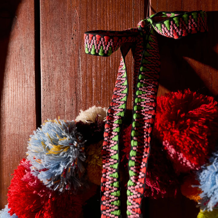 Sage x Clare Annabeth Pom Pom Wreath