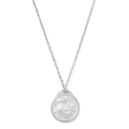 Alchemise Coin Necklace (Sterling Silver)